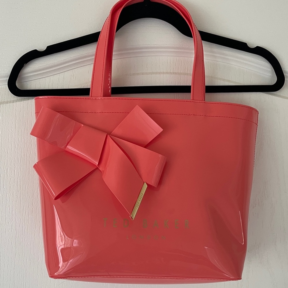 Ted Baker Peach Tote with Stylish Bow